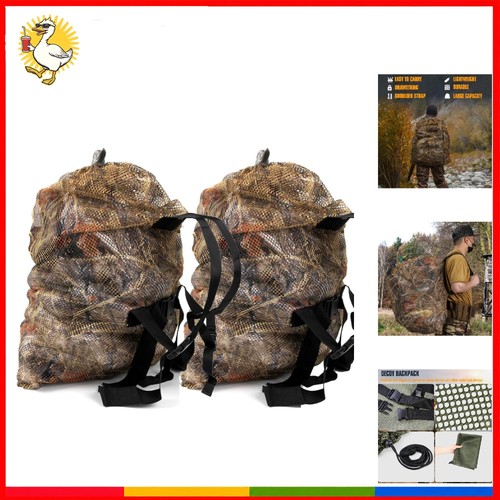 Camo mesh duck decoy - camo, bag