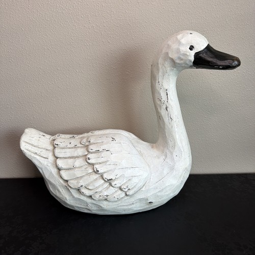 Vtg large white swan - vtg,