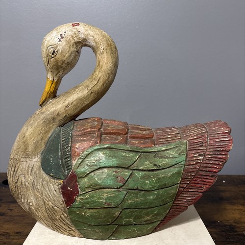 Rara esca cigno grande - rara, legno