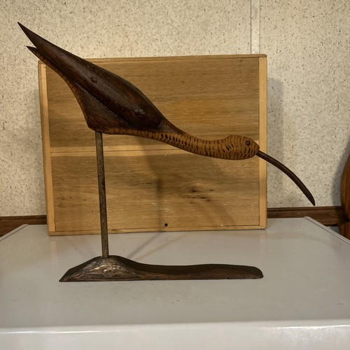 Large hand carved antique - large,