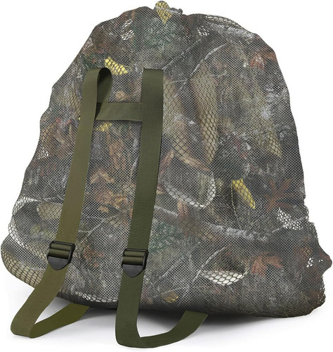 Camo mesh hunting decoy bag - camo,
