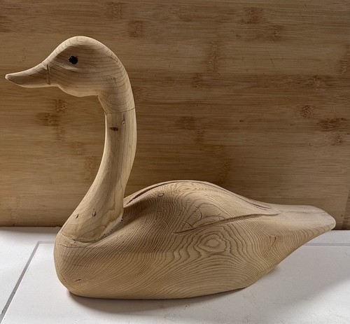 Hand carved wooden - wooden, decoy