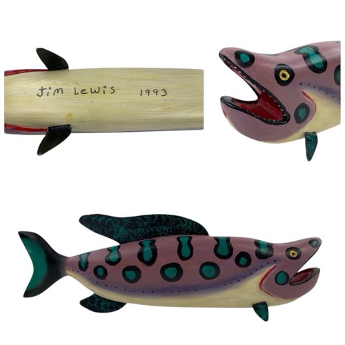 Artist jim lewis hand carved - artist,